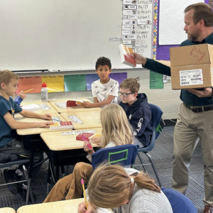 rotary-club-ludington-dictionary-donation